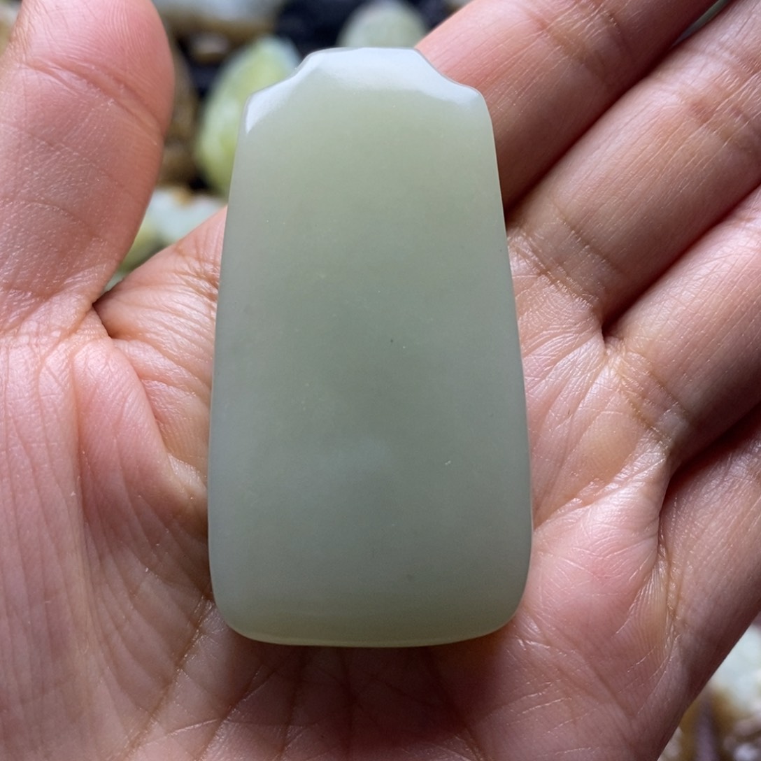 吊坠(不含链)未镶嵌和田玉（糖玉）