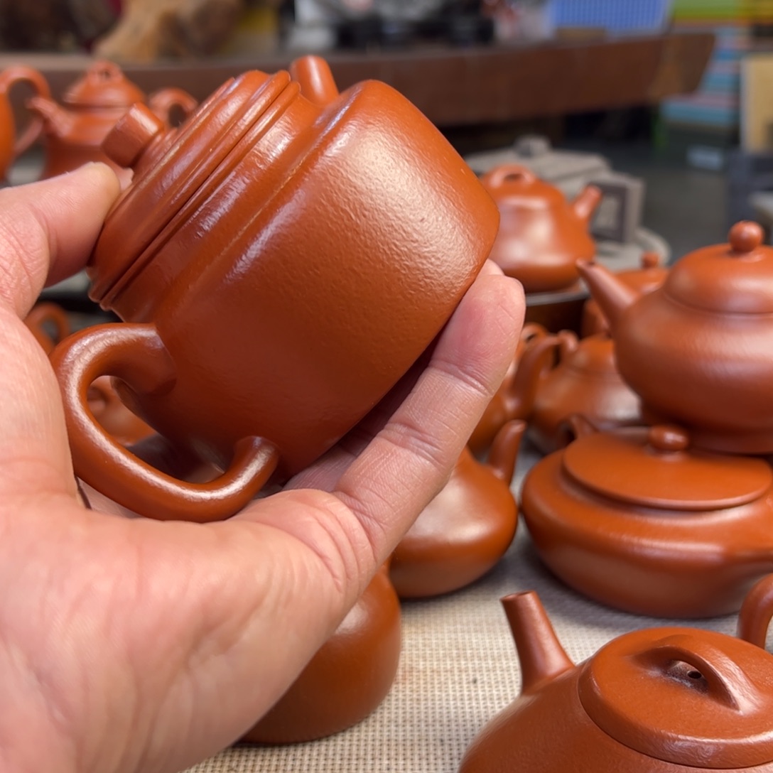 紫砂壶全手工制作德钟