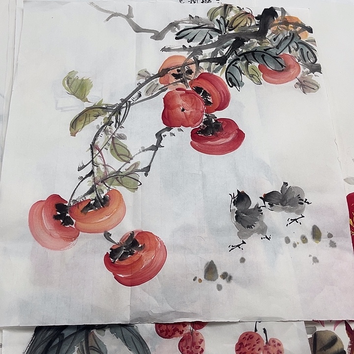 姜奇老师花鸟作品48×45