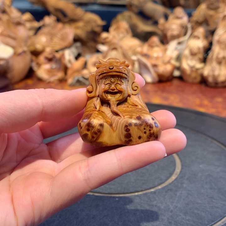 柏木（崖柏）根雕摆件