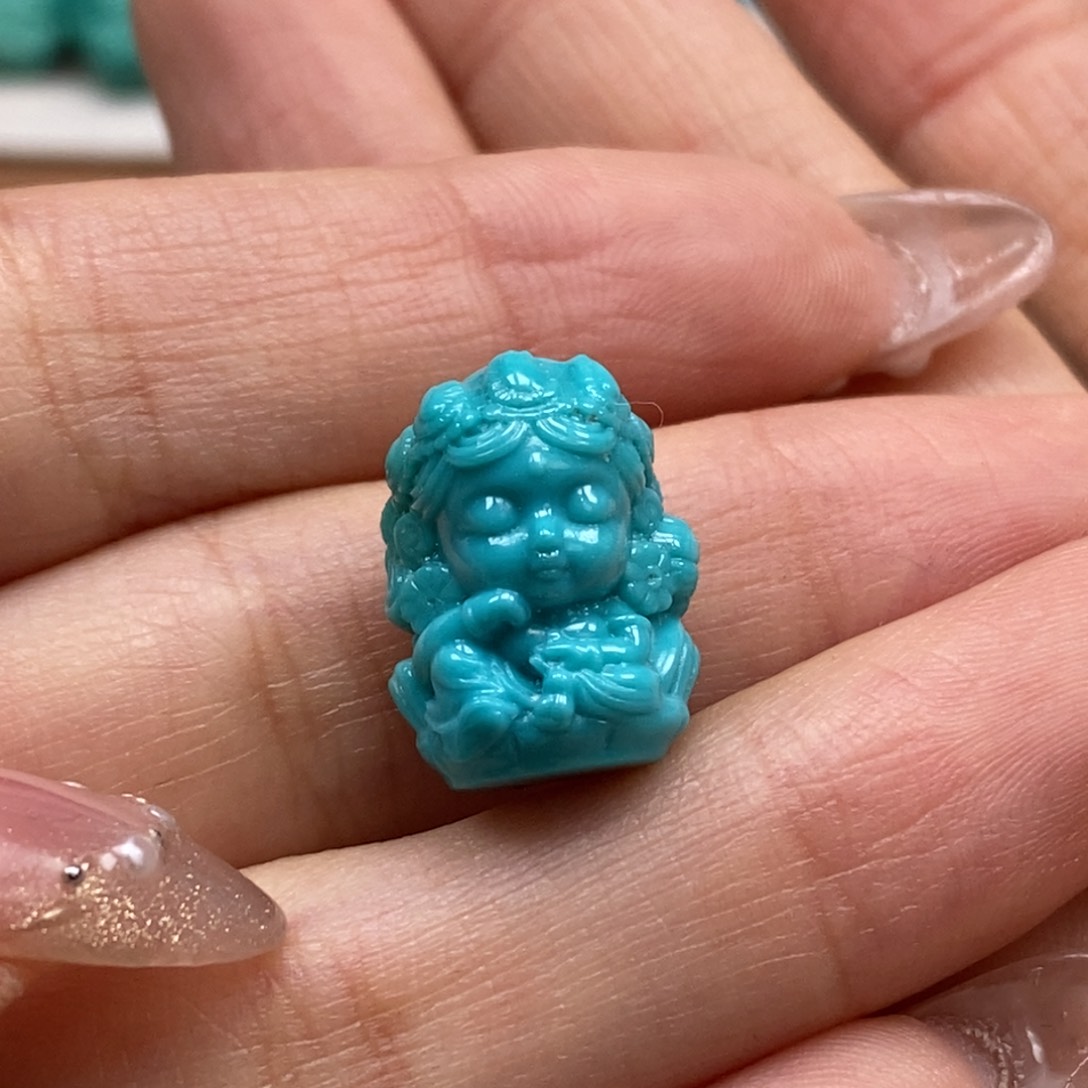 绿松石颈饰未镶嵌耀*