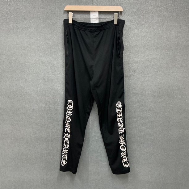 99新 Chrome Hearts/克罗心 梵文印花网眼排扣长裤/98新L码