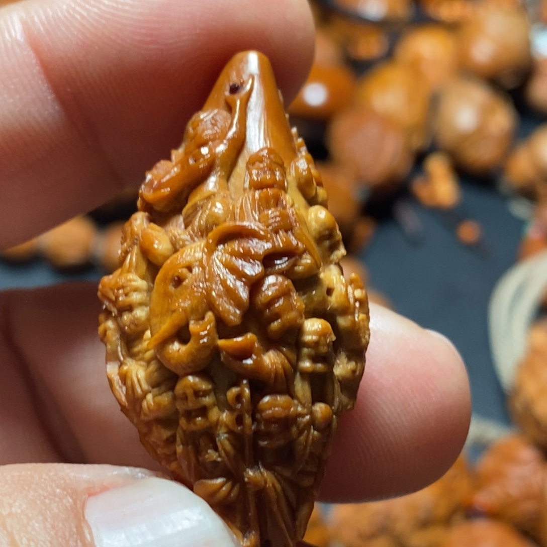 橄榄核手串/手链东**冬橄榄核23纯手工假一赔四