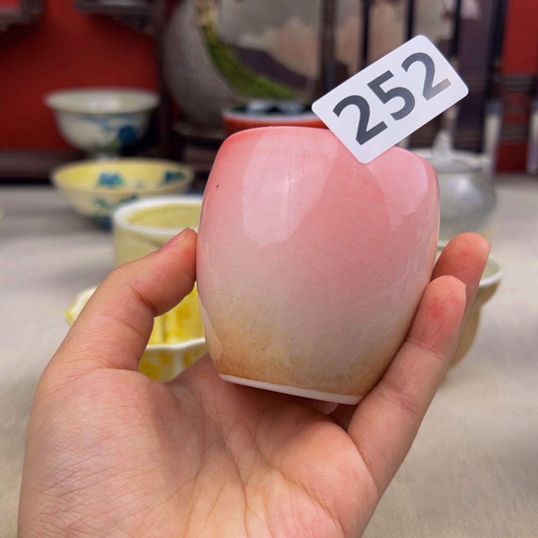杯子纯手工柴烧主人杯