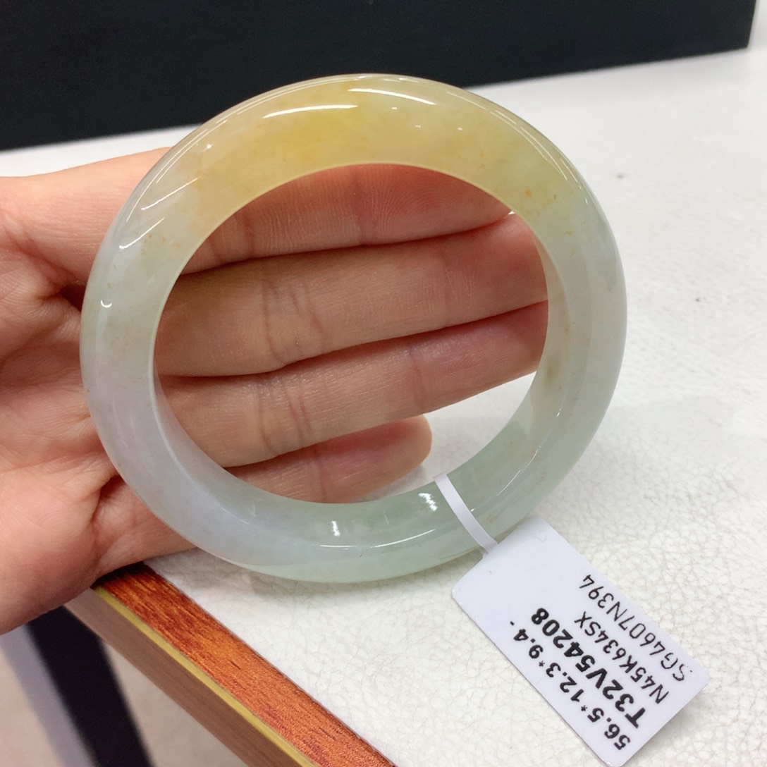 翡翠手镯未镶嵌缅甸翡翠手镯