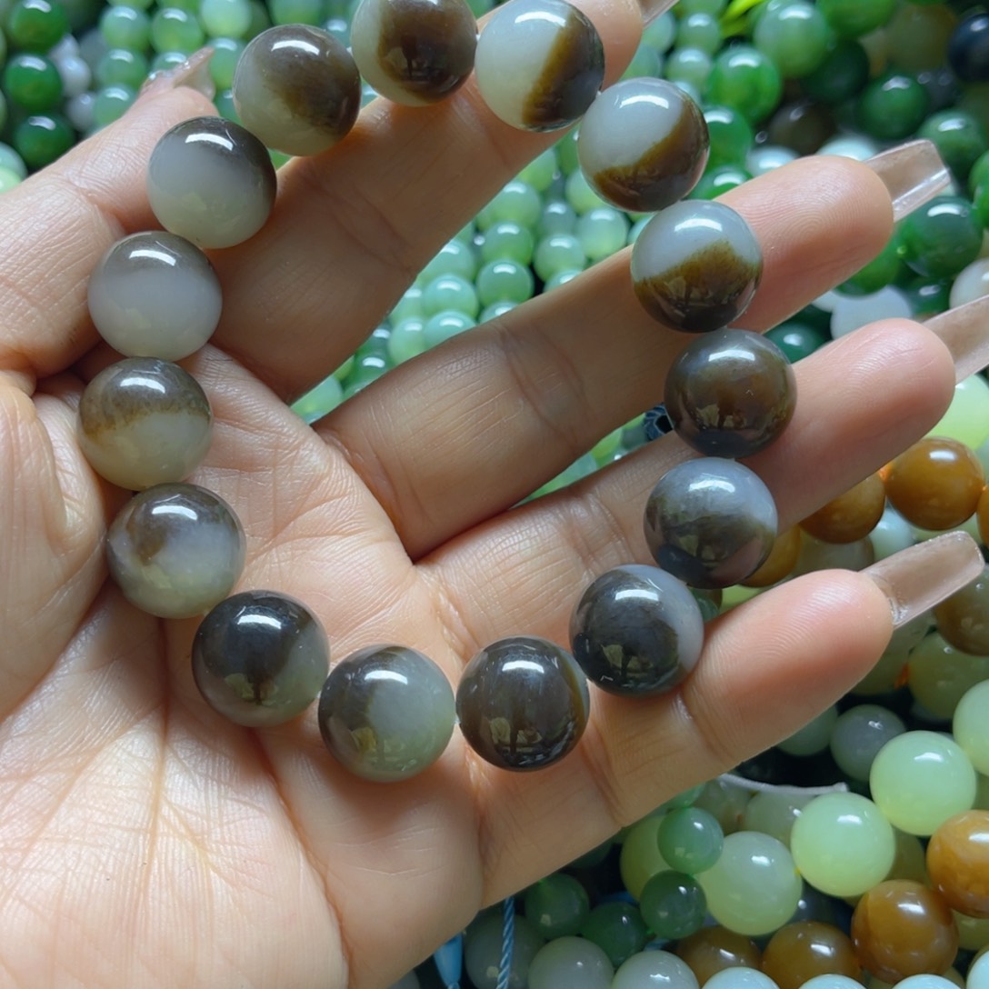 和田玉手链未镶嵌