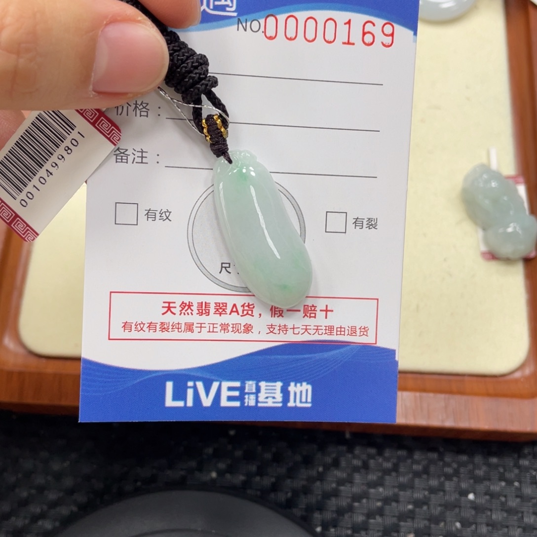 颈饰未镶嵌翡翠翡翠吊坠x0169