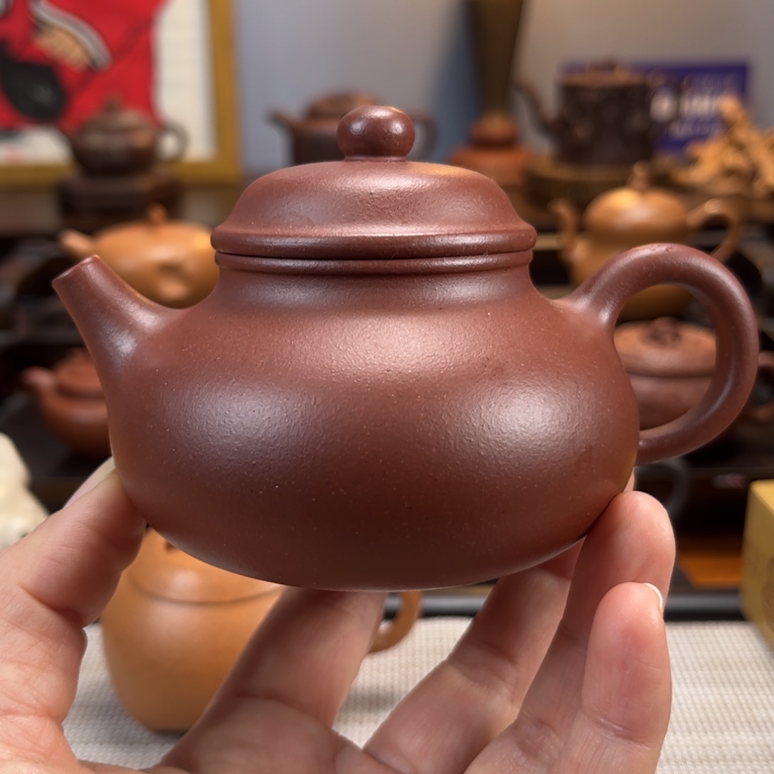 紫砂茶具半手工制作