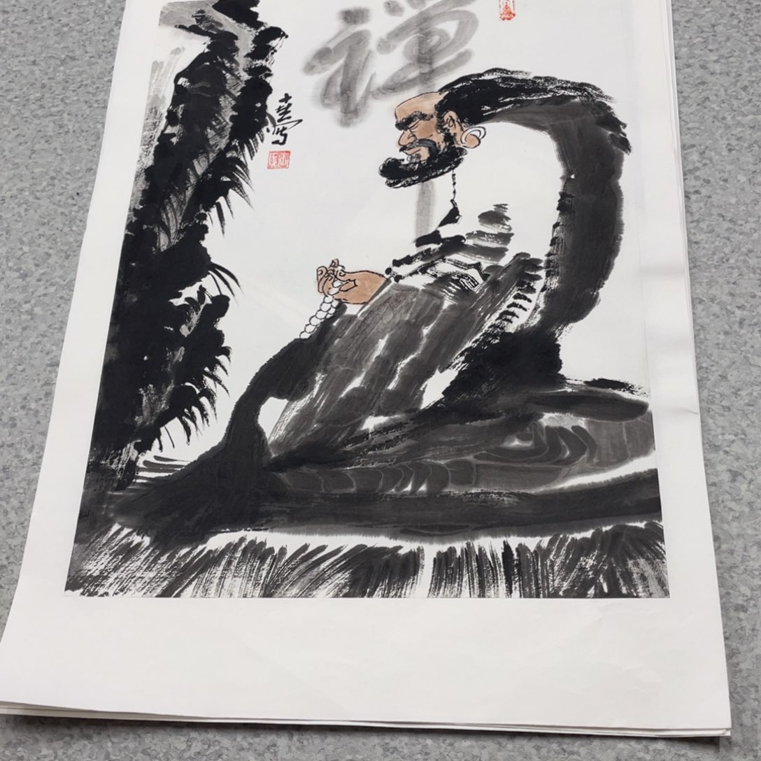 国画1.4平尺国画作品