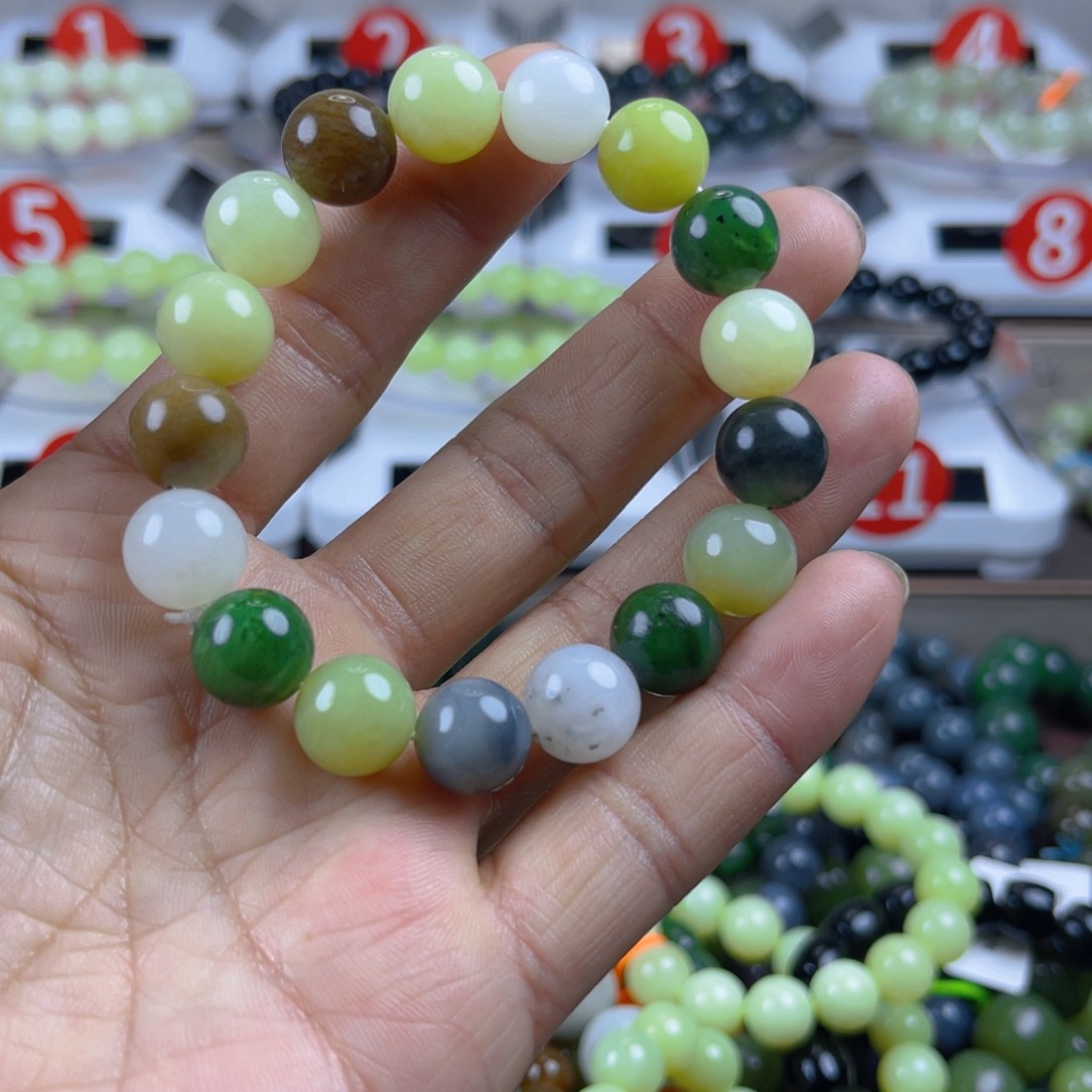 和田玉手链未镶嵌