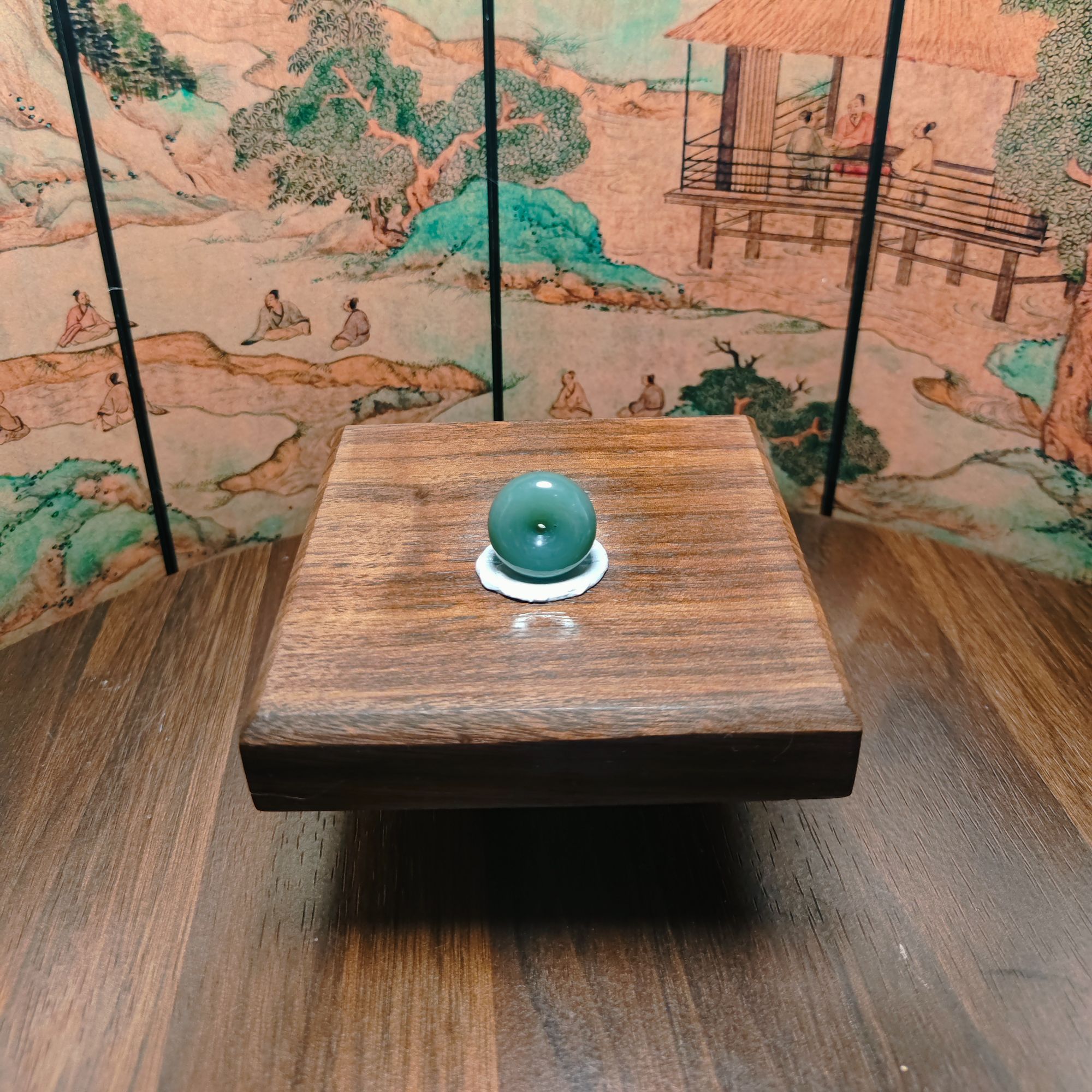H和田玉平安扣吊坠3923