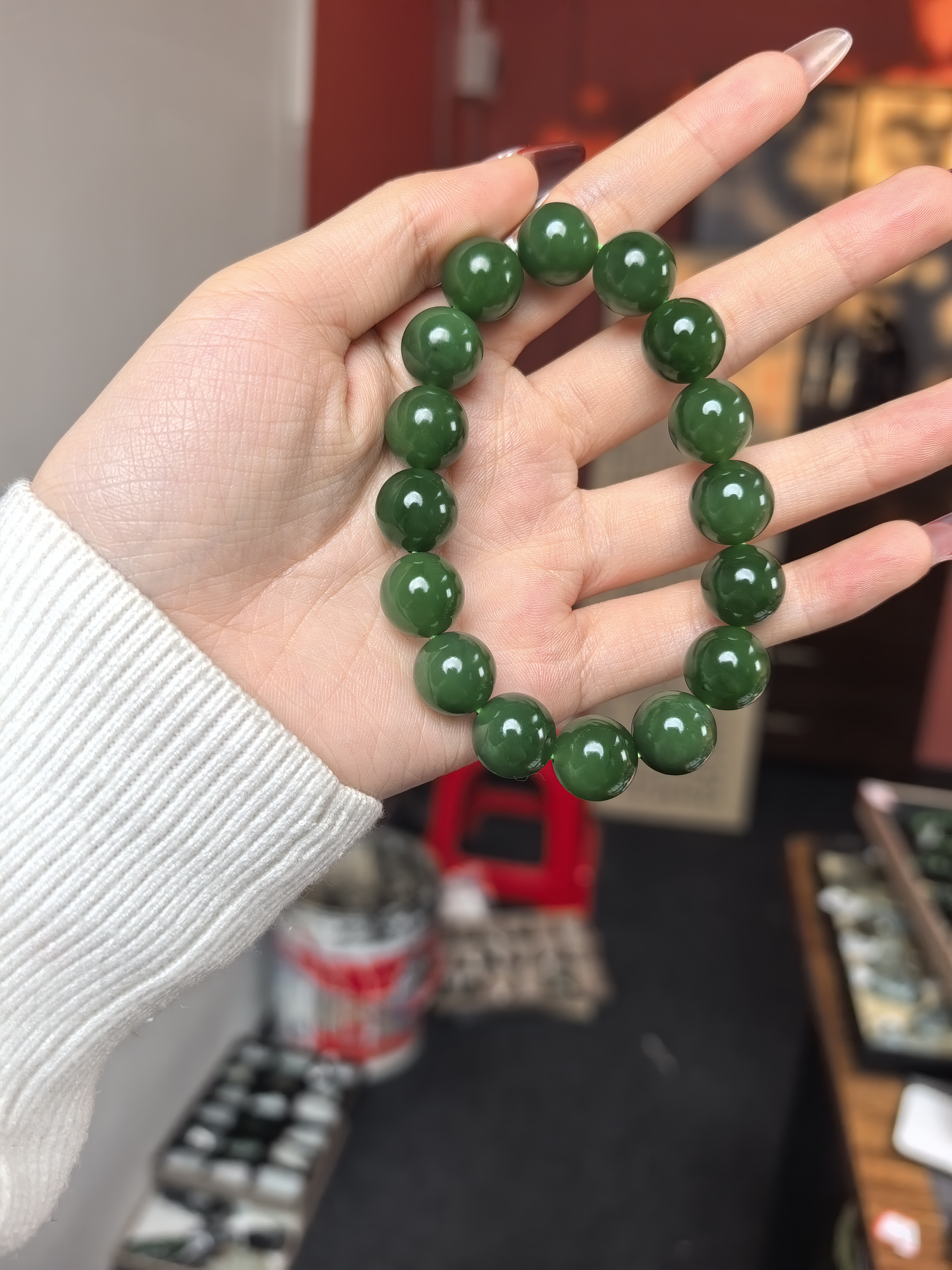 天然和田玉手串手串