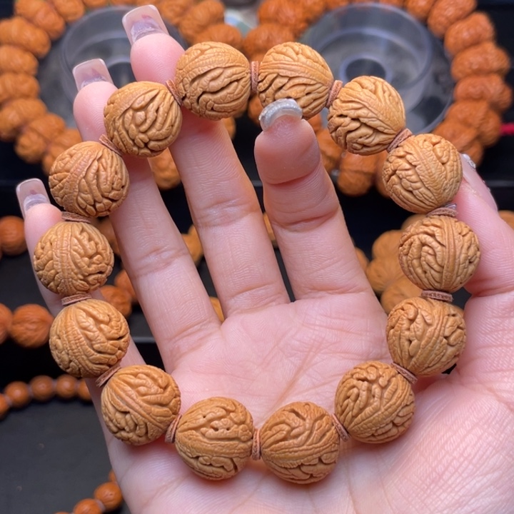 桃核手串Z*X17尺寸绣球（26号链接）