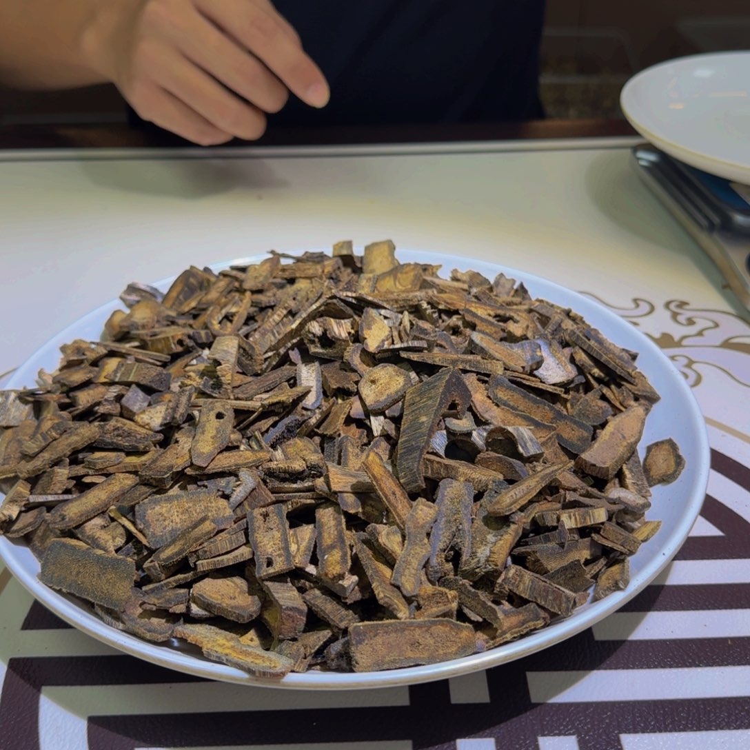 沉香沉香碎屑虎斑紫棋片片料105克克克克