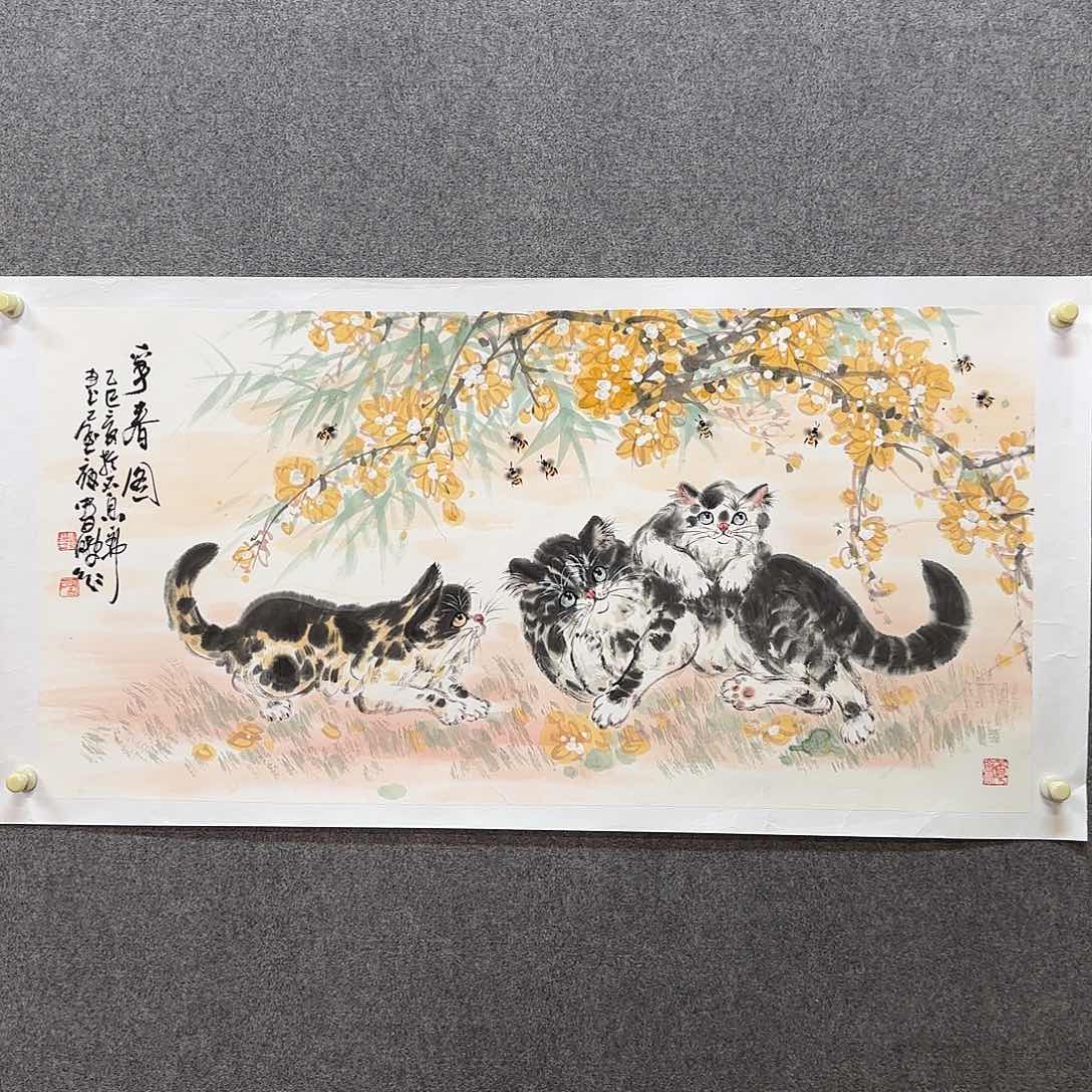 国画娄鹏老师手绘作品