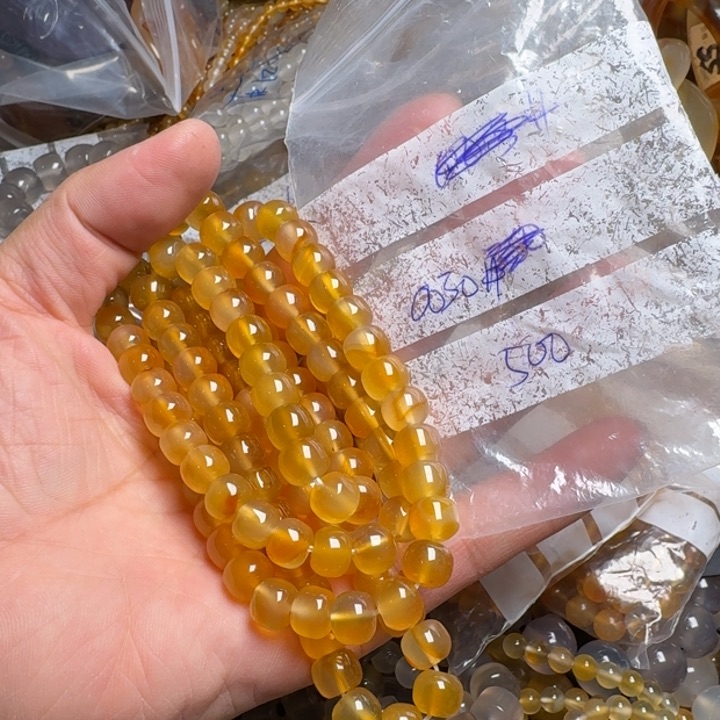 玛瑙/玉髓颈饰未镶嵌W**G0030