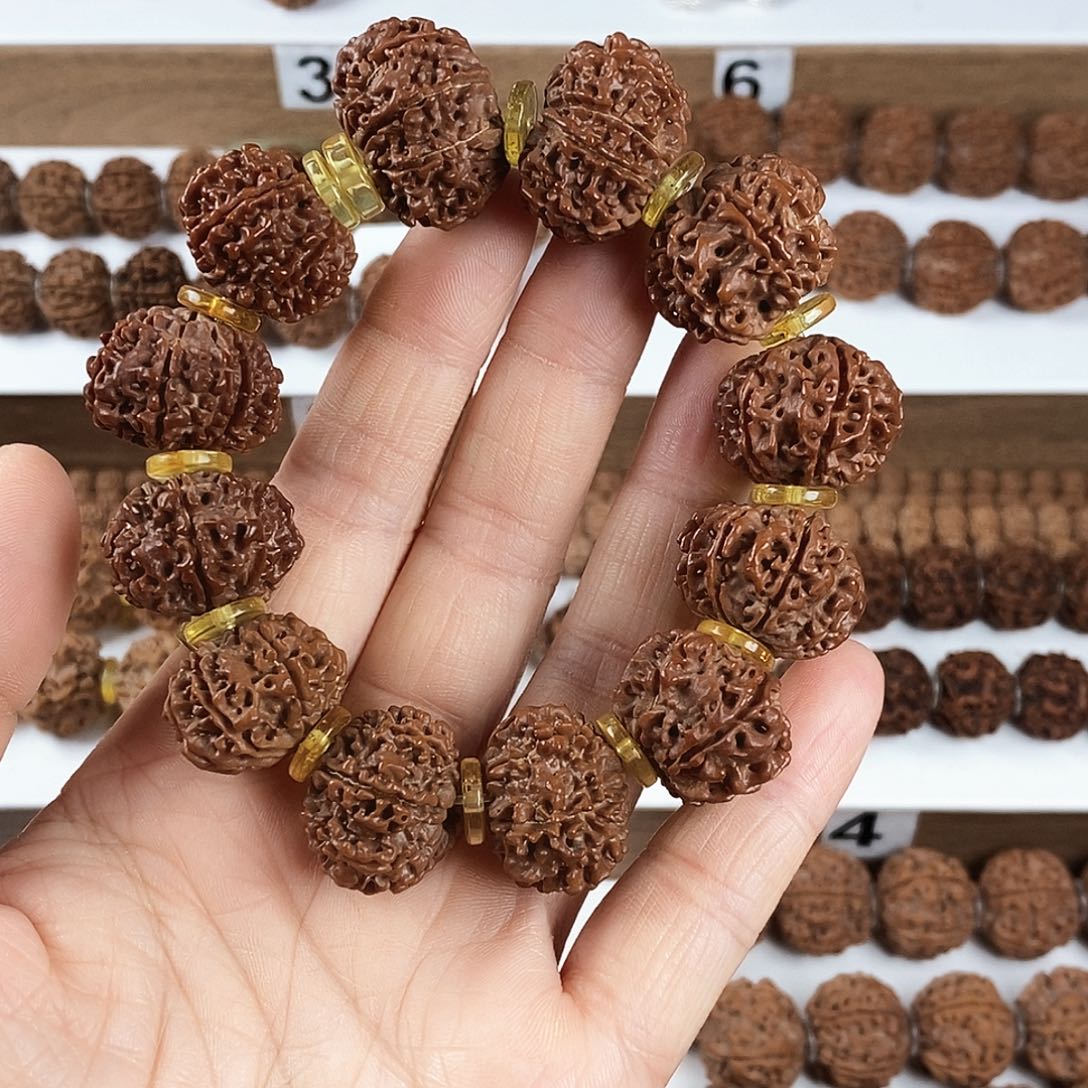 手串金刚菩提原生态精品收藏版9瓣