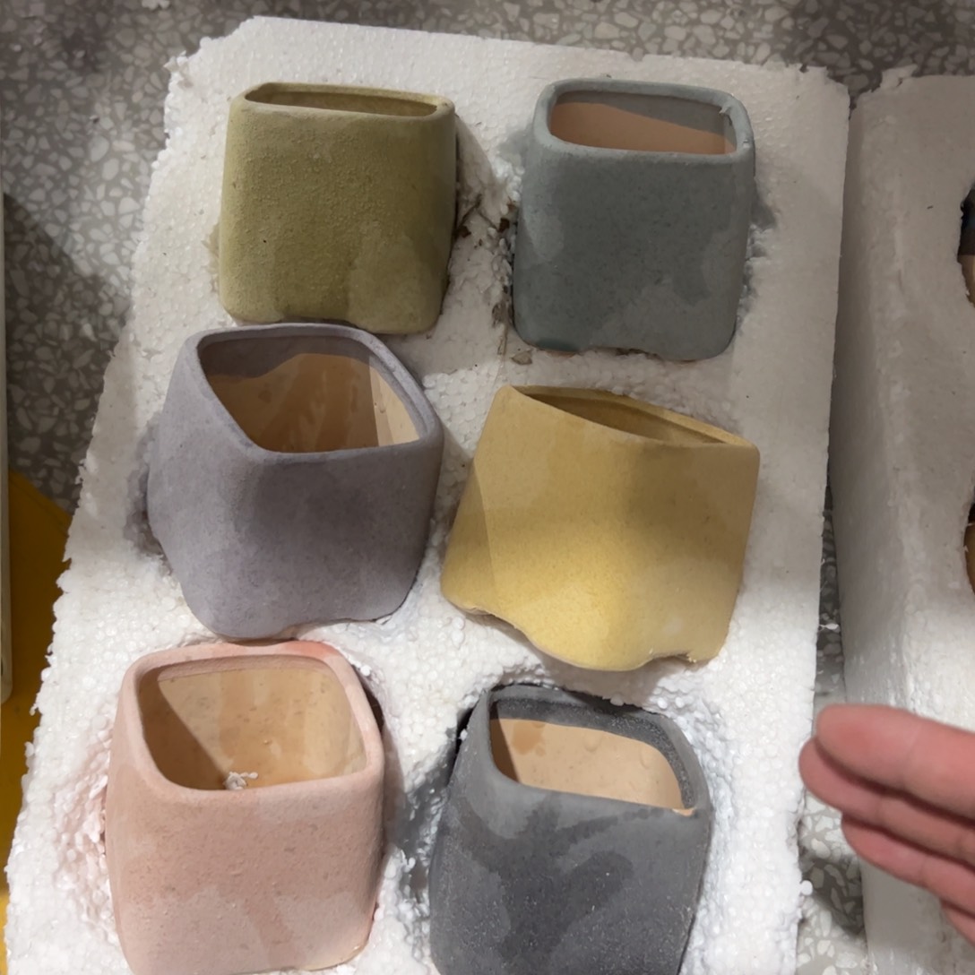 陶瓷多肉小花盆@@4