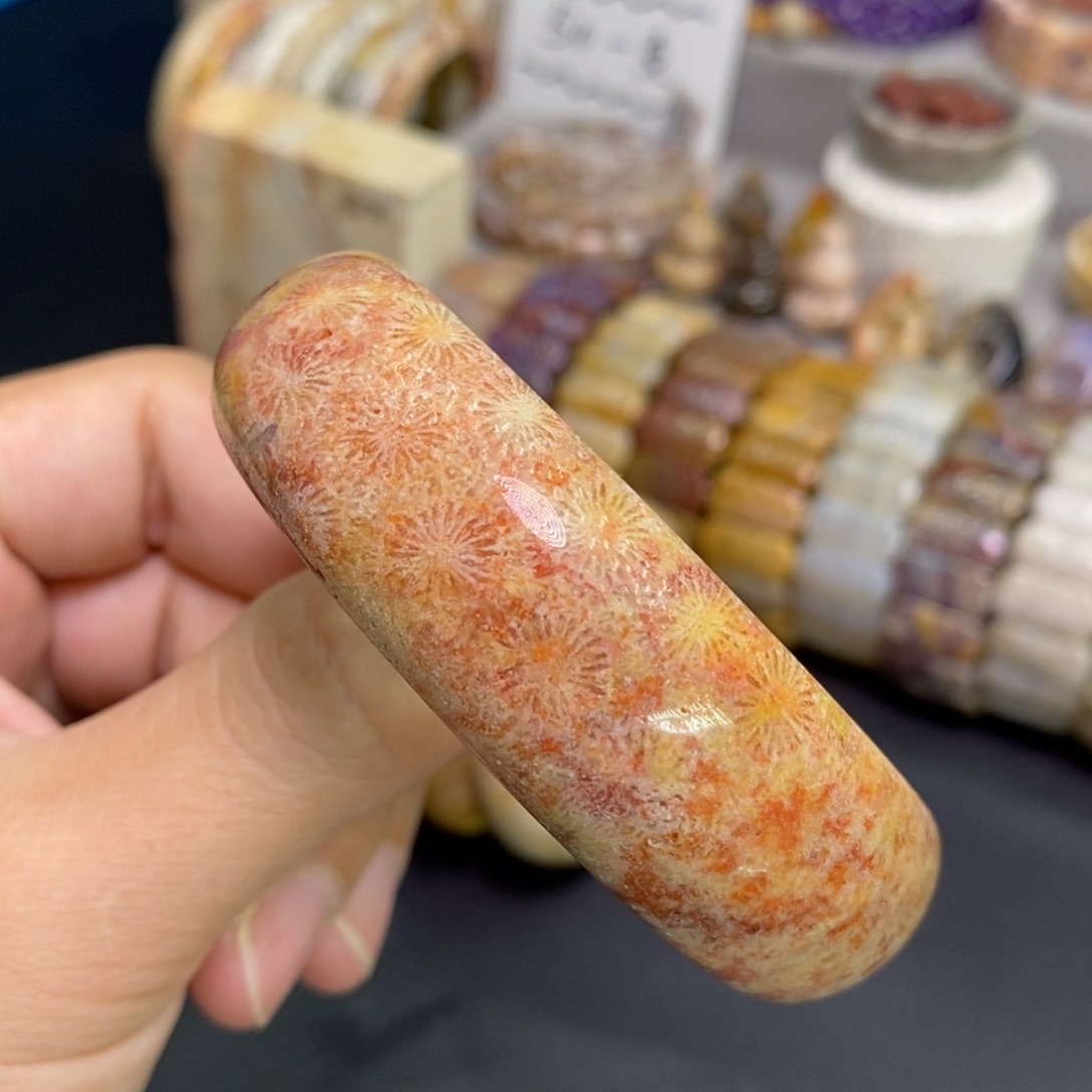 硅化玉未镶嵌手镯