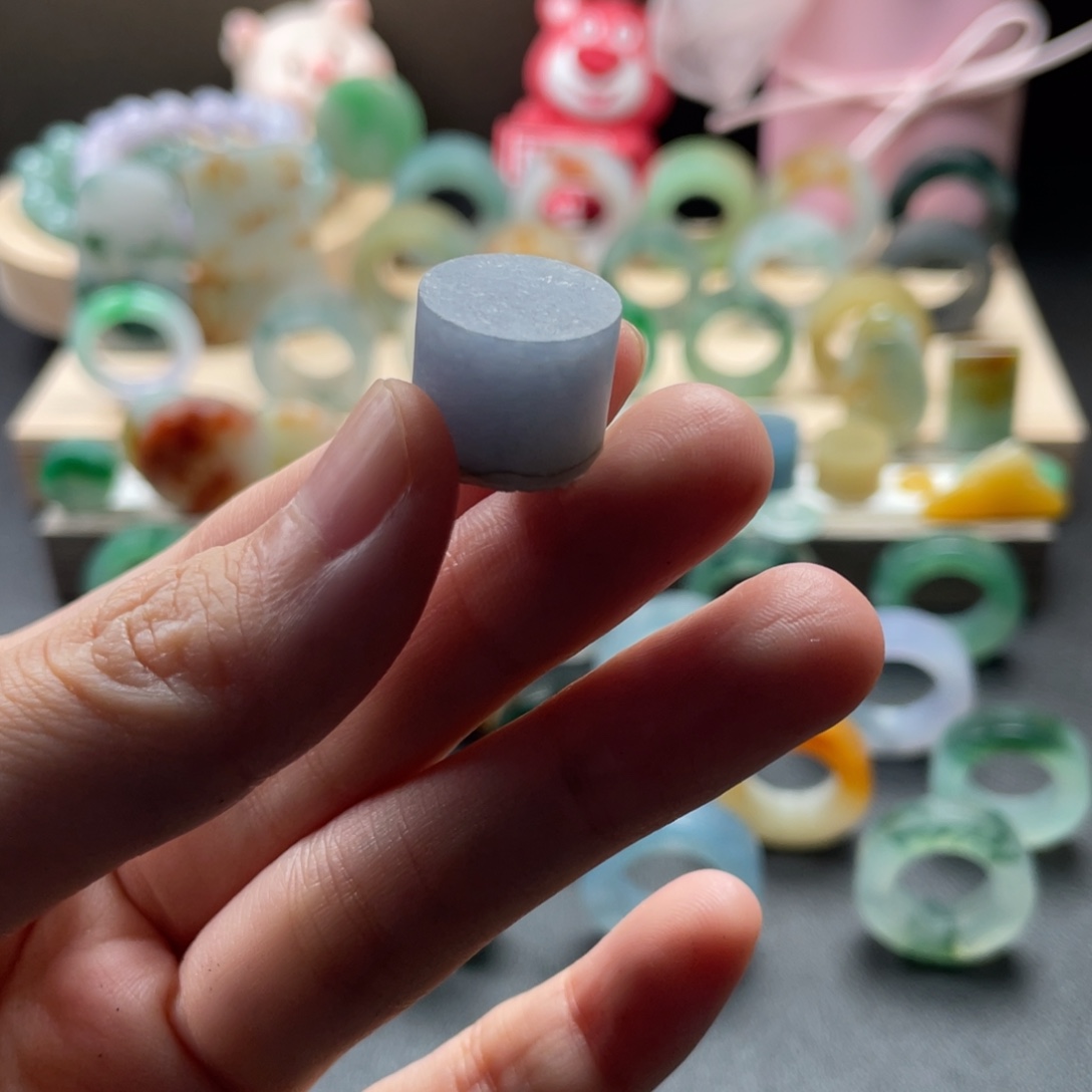 柒***4定制翡翠未镶嵌翡翠