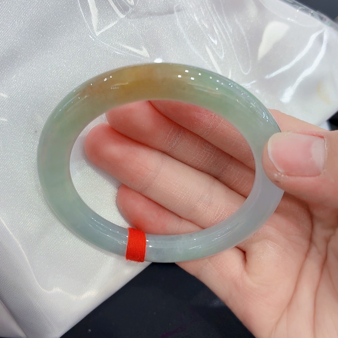 翡翠未镶嵌手镯翡翠54-56圈口（强推）