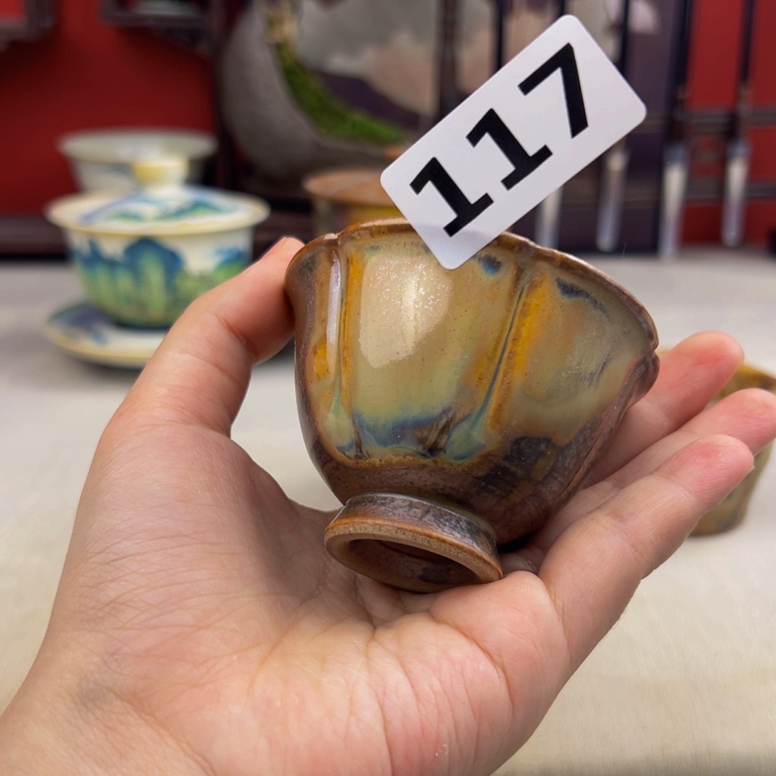 杯纯手工柴烧主人杯