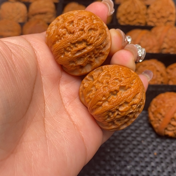 吊坠文玩核桃秦岭野生16