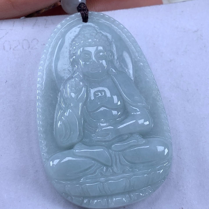 颈饰未镶嵌翡翠阿弥陀佛吊坠