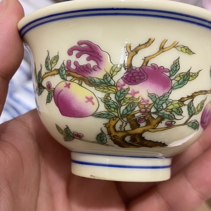 摆件景德镇陶瓷主人杯24556