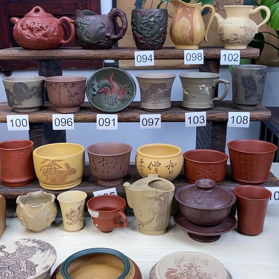 紫砂茶杯马****驴紫砂茶具