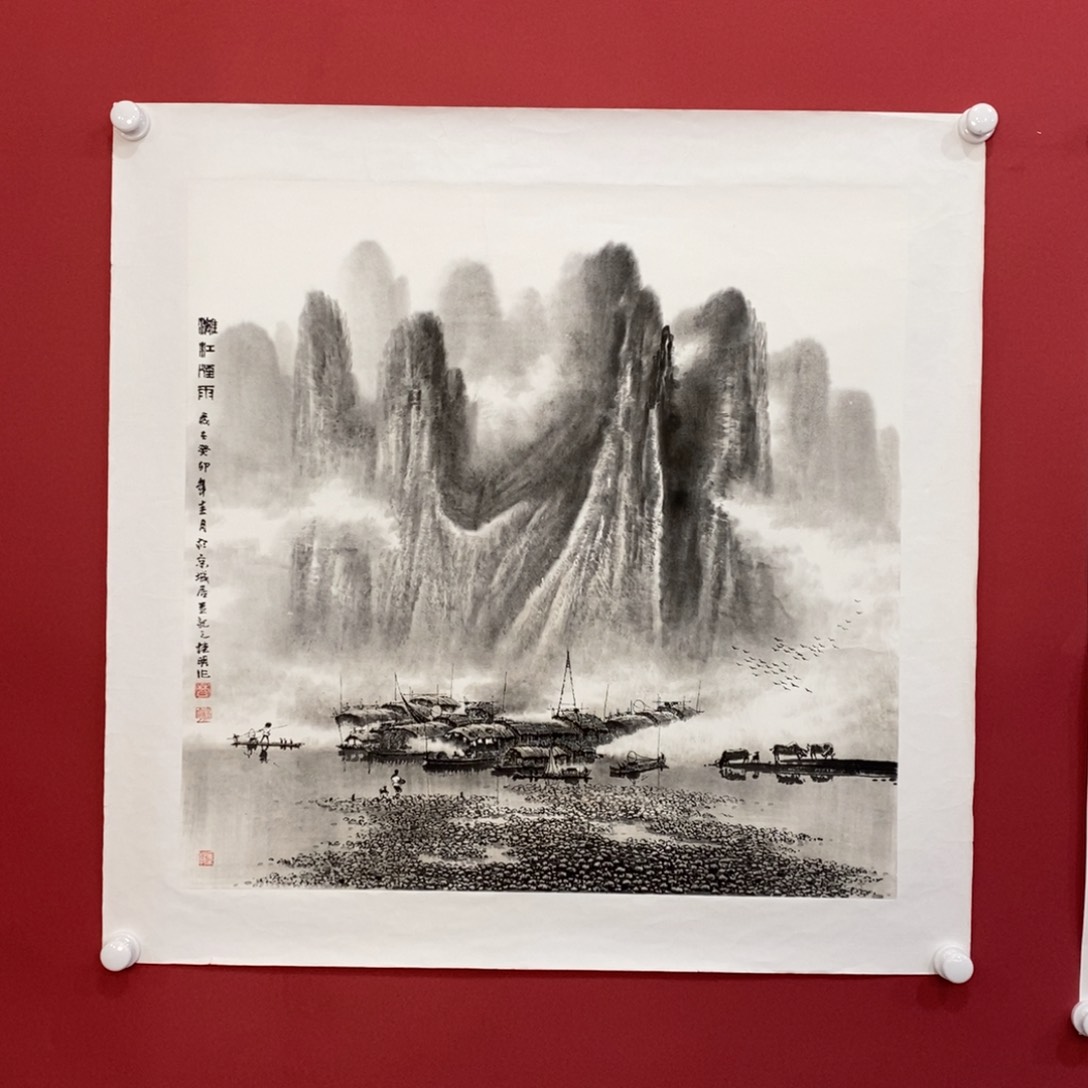 国画莫桂明四尺斗方精品佳作
