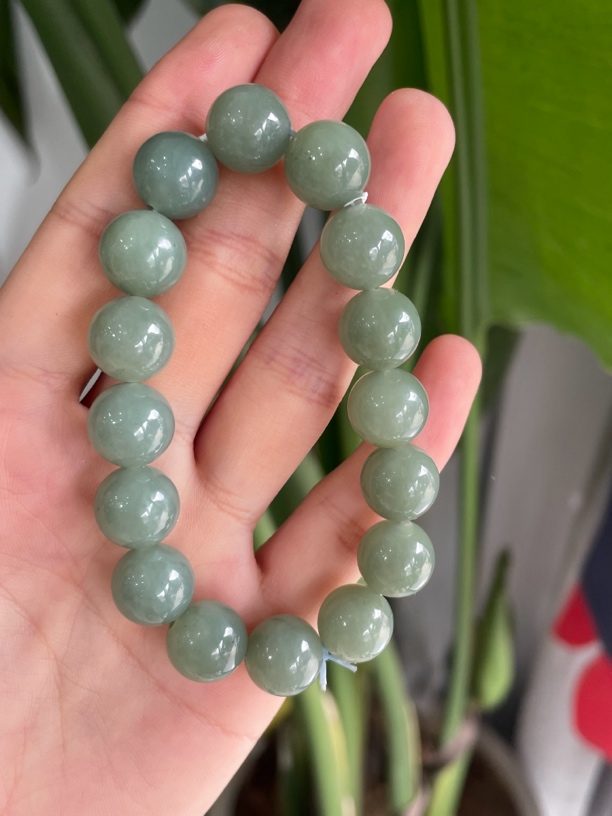 天然和田玉手串卡12