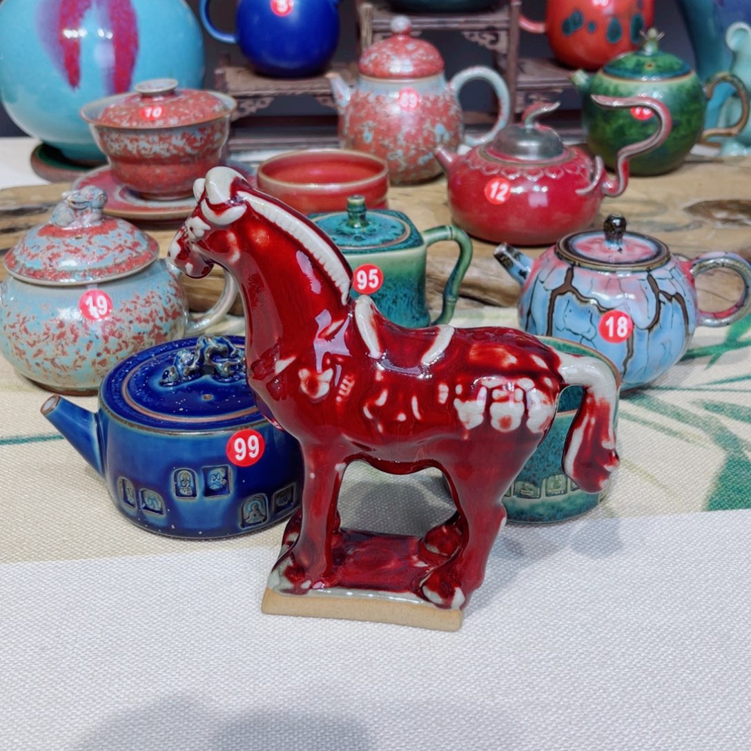 瓷片禹州钧瓷福利作品