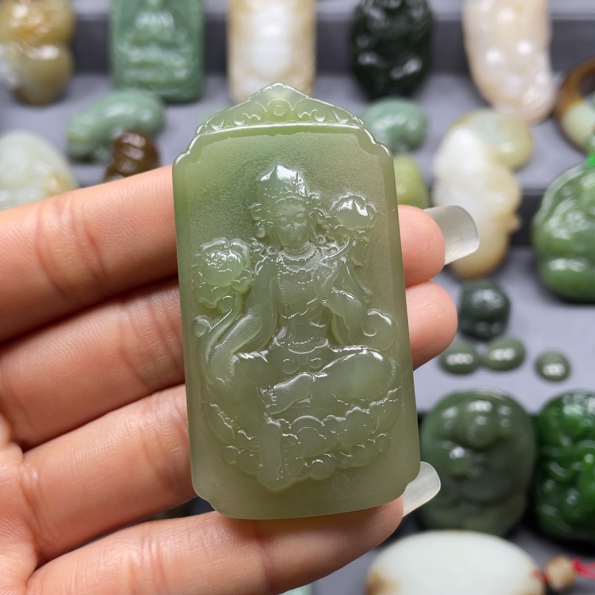 【闪购商品】和田玉吊坠未镶嵌