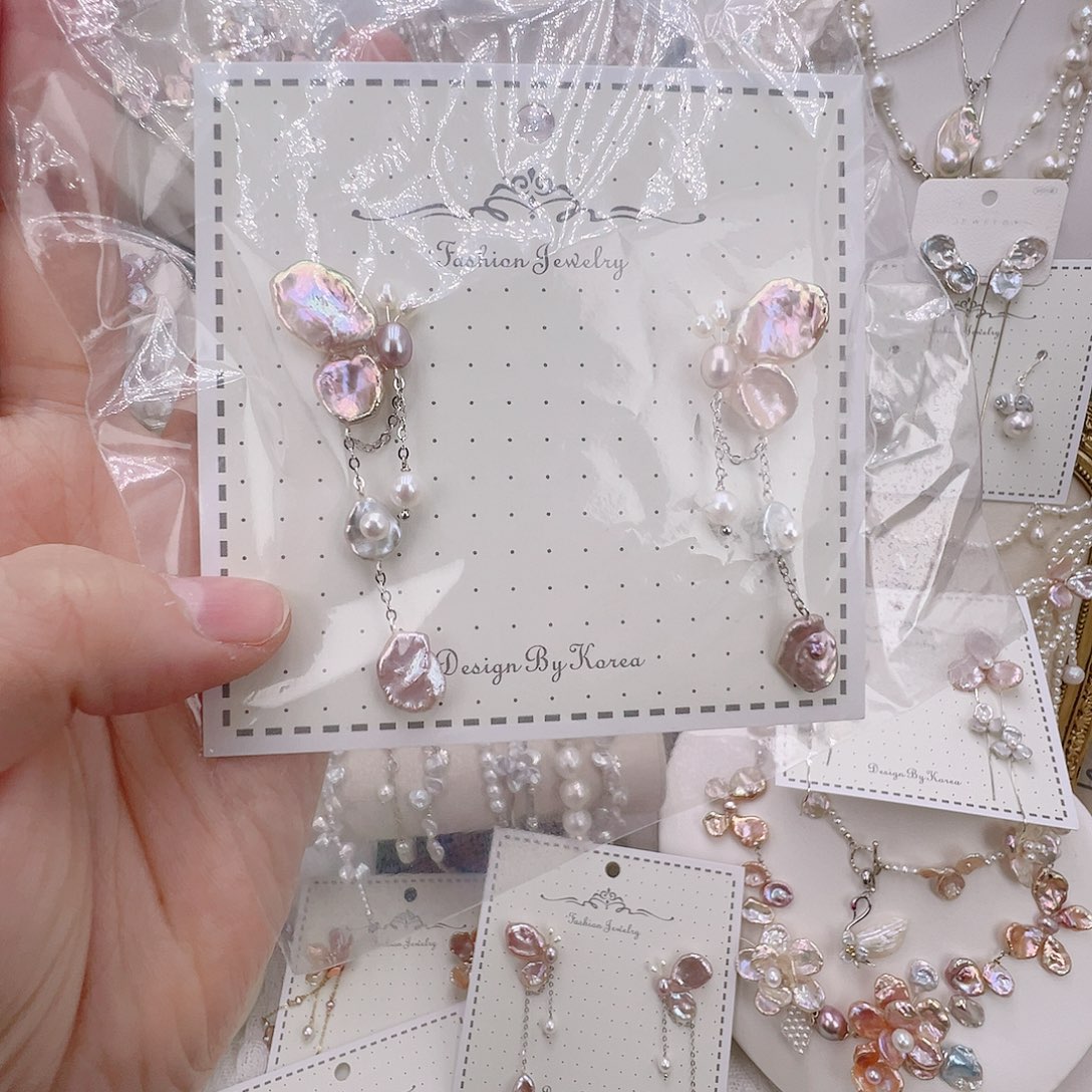 未镶嵌耳饰淡水珍珠