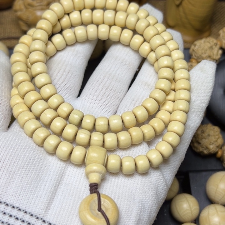 木质类五台山六道木0.8老型珠108精亲