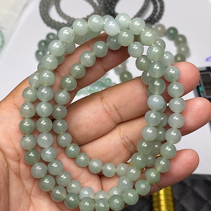 定制翡翠未镶嵌毛货需要抛光请慎拍