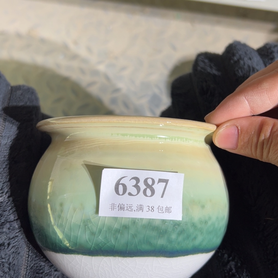 红陶口8高8 景德镇手工花盆