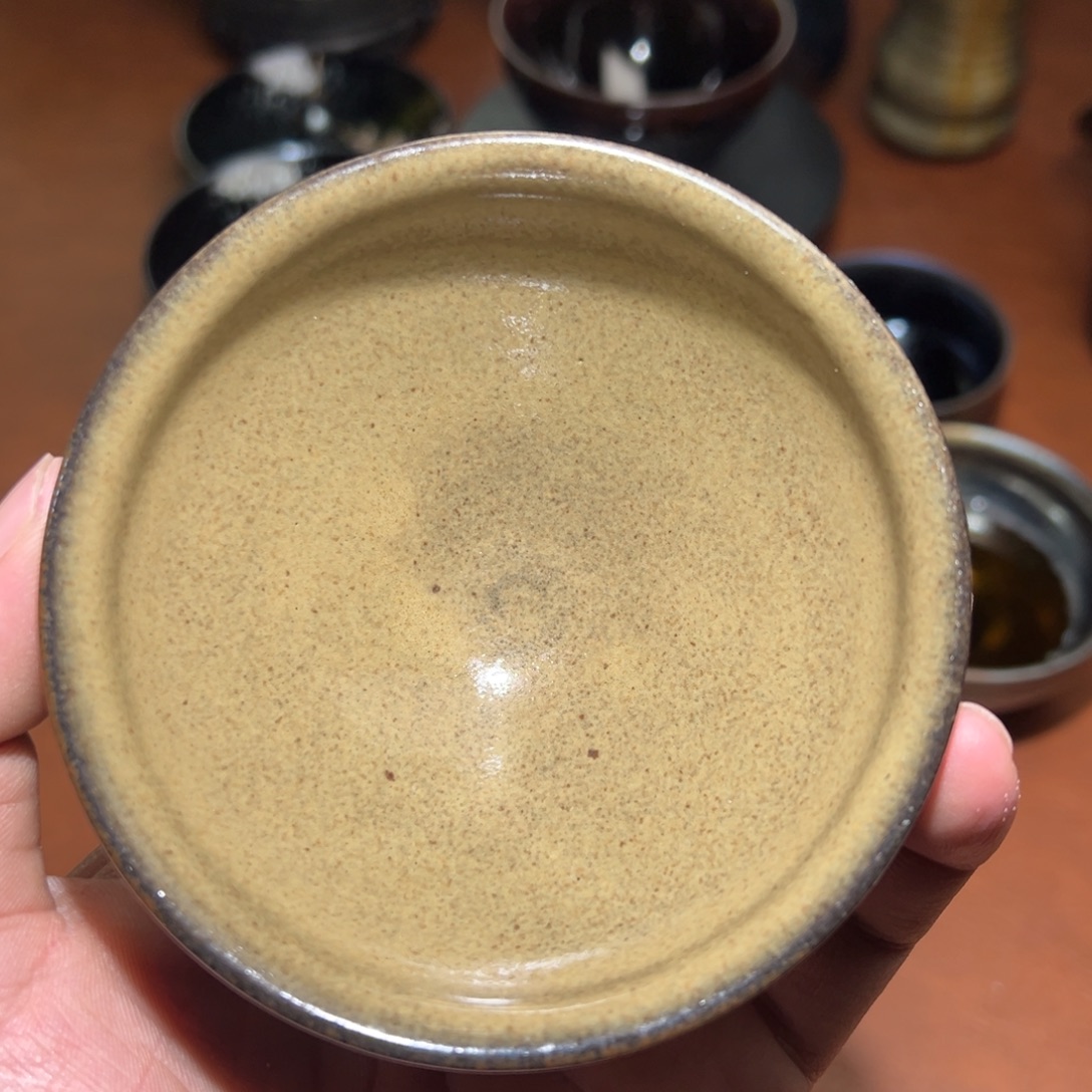 茶盏柴烧主人杯建窑建盏茶盏