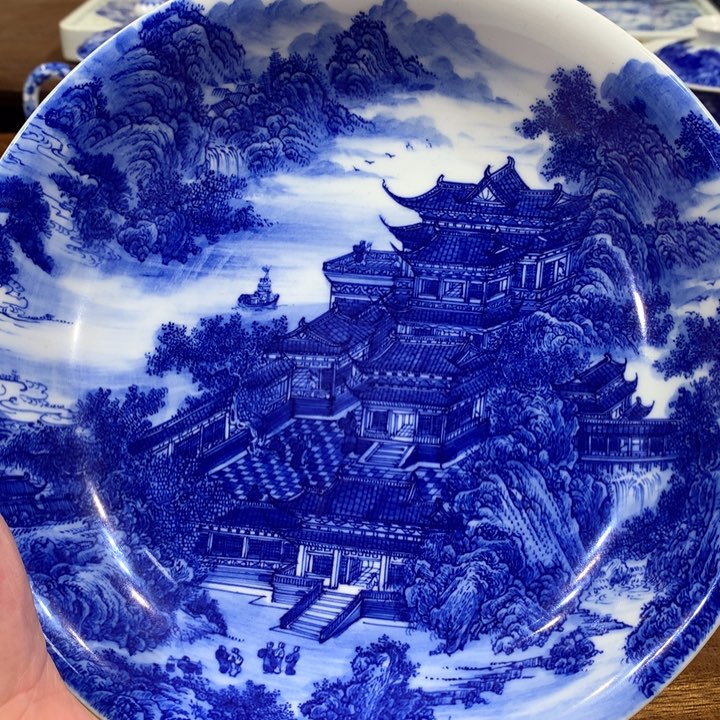 自成堂柴窑 九成宫图