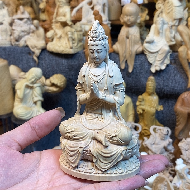 黄杨木黄杨木瑕疵观音