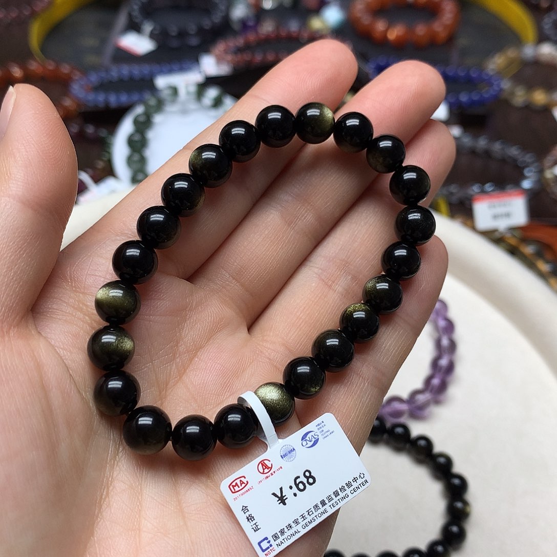 水晶手链未镶嵌手链