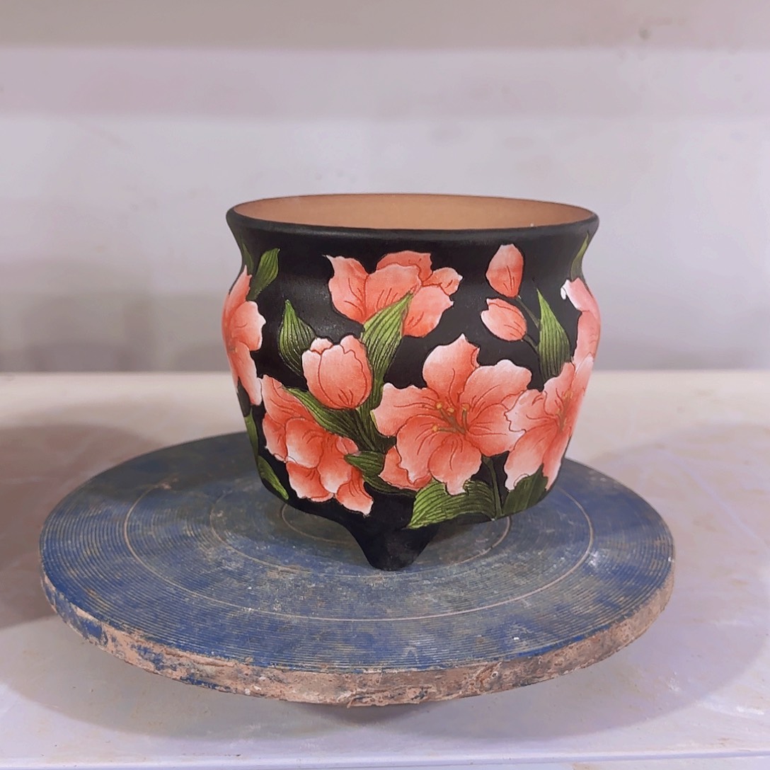 缸陶瓷花盆陶瓷花盆