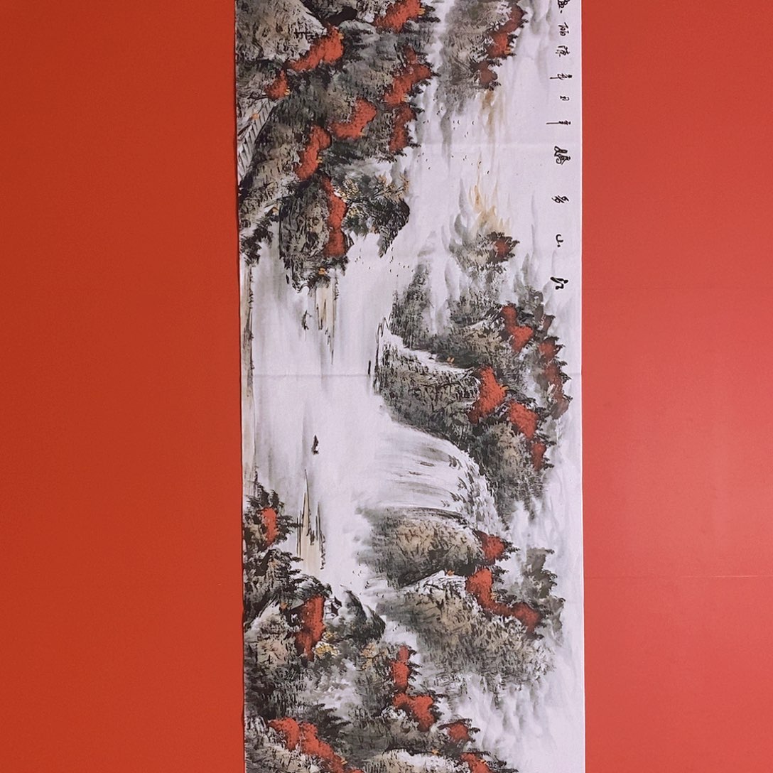 国画山水花鸟人物国画