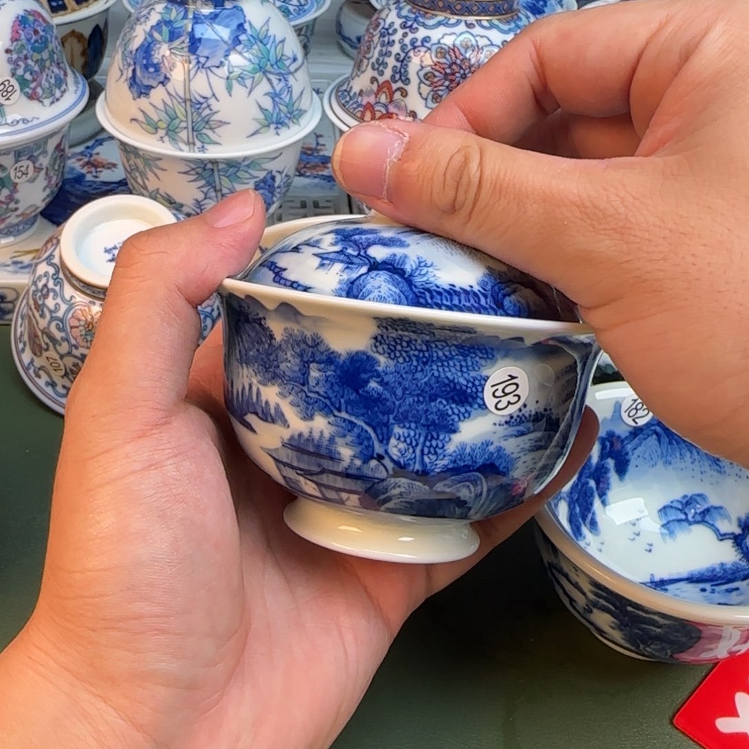 彦祖纯手工手绘茶具193