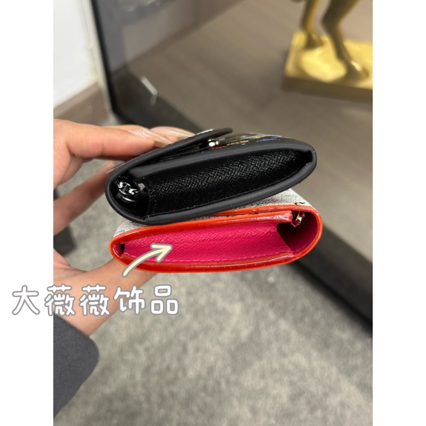 【三彩】经典时尚设计卡包钱包-38450