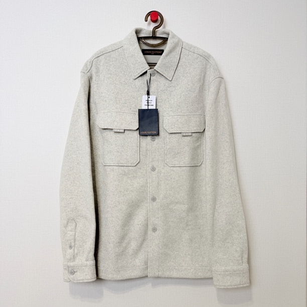 未使用 LouisVuitton/路易威登 绵羊毛衬衫外套/S/编号12064