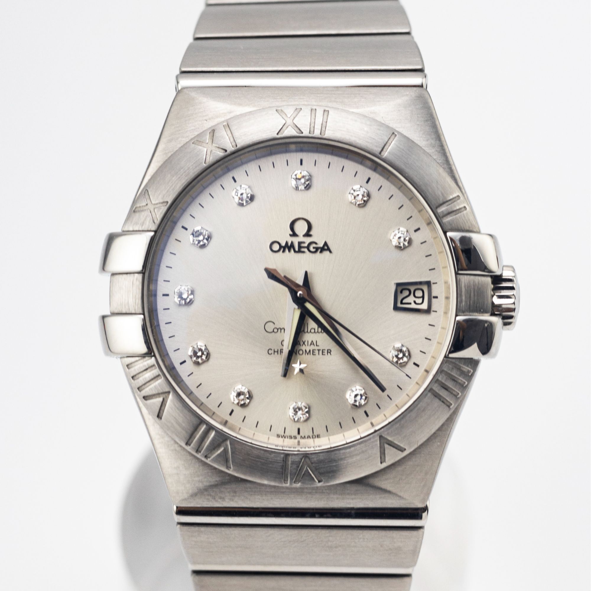 99新 Omega/欧米茄 钻石刻度星座系列 单表35mm 