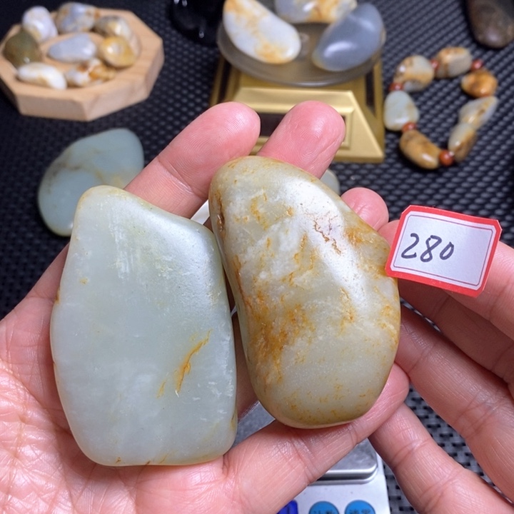 未镶嵌和田玉把件乐*承280