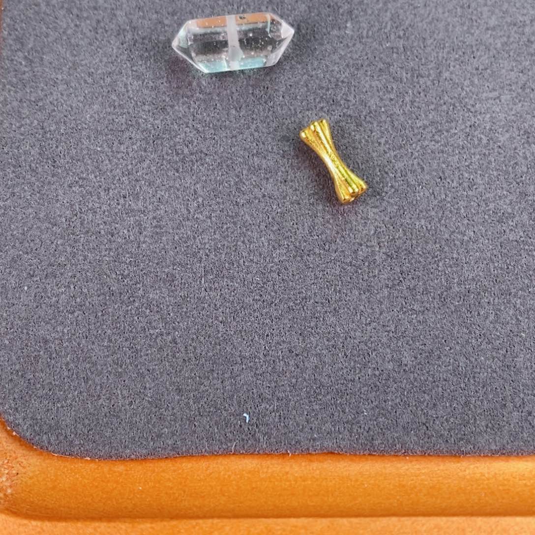 水晶珠宝半成品银S925镀金镶嵌